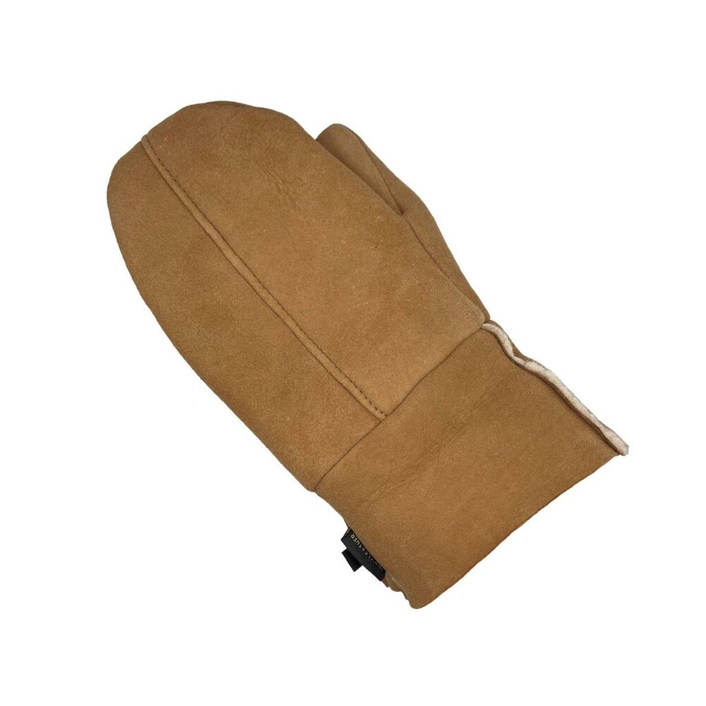 Unisex Shearling Sheepskin Leather Mittens for women - Picture 7 of 12
